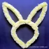 Diadema para el cabello 13 cm soporte de orejas de conejo no luminosa puesto de lugar escénico puesto callejero mercado nocturno superventas hombres y mujeres, viejos y jóvenes orejas de oso