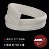 Tira decorativa para puerta de armario de blíster francesa, tira de borde suave curvado de PVC, moldura de fondo de pared de techo de línea de yeso