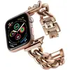 Adequado para Apple Watch Iwatch9 Pulseira de Metal Applewatch8765 Aço Inoxidável Fileira Única Pulseira Jeans