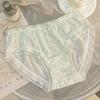 Ropa interior cómoda para niña de lunares ligera y dulce, Tanga de cobertura total color piel que no aprieta, pp, Amigable con la piel, Cómodo, Transpirable