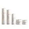 Envases de Vidrio para Cosméticos de Alta Gama Botella Cilíndrica para Tónico, Esencia, Loción 40ml Botella para Crema Facial 50g Venta al por Mayor