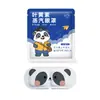 Máscara de Ojos de Panda de Dibujos Animados Autocalentable Compresa Caliente Bloqueadora de Luz para Dormir Personalizable