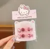Adesivos de Unha Vestíveis de Desenho Animado Kukumi para Meninas Pequenas, Adesivos de Unha Artística Removíveis com Cola de Gelatina, Adesivos de Unha Brinquedo de Presente