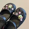 Zuecos de Ballet Mary Jane Accesorios de Hebilla Decorativa Extraíble Encantos de Zapato de Flor Dopamina Lindos para Niñas