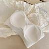 22602 Ropa de Hielo y Oxígeno Tirante Fino Brillante Chaleco Sujetador Ropa Interior para Mujer Recopilación y Agrandamiento de Pecho Pequeño Sujetador Secundario Anti-Caída
