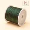 Encriptación 72 línea línea de jade de Taiwán 0.8 mm anillo tejido hecho a mano collar borla de cuentas diy hecho a mano línea de jade