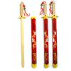 Espada do Dragão Espada de Brinquedo Infantil Espada para Performance Adereços Espada Pistola Prática Menino Espada de Guan Yu Espada Samurai Espada de Madeira