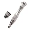 Furadeira Manual de Torção Pequena Prata 0,3-3,5mm Modelo Conjunto de Perfurador Manual Ferramenta Furadeira de Torção para Marcenaria