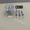 Alça de Acrílico Transparente Base Diferente Formato de Diamante Redondo Caixa de Joias Gaveta Armário Maçaneta de Porta Maçaneta Bolsa