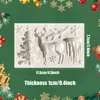 Árvore de Natal, rena, floco de neve, decorações festivas, gesso, aromaterapia, moldes de silicone, enfeites, decorações pendentes, patches, acessórios, molde para fazer