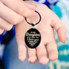 Para Minha Filha, Eu Te Amo Para Sempre Chaveiro Chaveiro de Liga Anel Presente de Aniversário Formatura Casamento