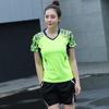 Traje de bádminton al por mayor para parejas hombres y mujeres con tenis de mesa tenis voleibol running Jersey transpirable secado rápido