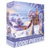 Puzle de 1000 piezas Sakura Town Fabricante Popular Transfronterizo Alta Dificultad Alivio del Estrés Juguete Educativo para Niñas Regalo de Cumpleaños