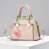 Bolso de Charol Transfronterizo para Mujer, Nuevo Bolso de Lujo Ligero para Mujer, Moda Europea y Americana, Bolso de Mano Brillante con Forma de Concha, Bolso de Hombro, Bolso Cruzado
