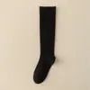 Meias de Cano Alto Quentes para Outono e Inverno para Mulheres, Meias Altas Macias Acima do Joelho, Meias Versáteis para Mocassins, Meias Longas de Cor Sólida, Meias para Mocassins