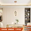 Xinqilai Iluminación Estilo Nórdico Creativo Candelabro de Dormitorio Cálido Candelabro de Sala de Estar Bar Restaurante Iluminación Zhongshan