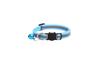 Nuevo collar con hebilla de seguridad reflectante para cabeza de gato con orejas redondas, collar con cascabel para mascota, venta al por mayor