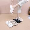 2025 Nueva Moda Plataforma Suela Gruesa Sandalias de Tacón Alto EVA Verano para Mujer Ropa Exterior Pantuflas Casuales Elevadas Transfronterizas