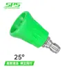 Bico para máquina de lavar 1/4 conexão rápida cabeça de spray de aço inoxidável com capa de silicone para evitar arranhões, acessório de pistola de água para detalhamento de carro