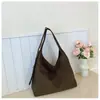 Bolsa de Hombro Grande Capacidad Estilo Coreano para Mujer 2026 Nueva Moda Retro Estilo Perezoso Viaje Diario Casual Simple