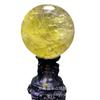 Adornos de bola de citrino natural bola de cristal bola amarilla hogar oficina matriz de siete estrellas cristal del Mar de China Oriental al por mayor