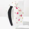 Diadema He Ming Estilo Nuevo Europeo y Americano Serie Frutas con Pedrería, Pitahaya, Kiwi, Uva Accesorios, Accesorios para el Cabello de Estilo Lindo para Mujeres