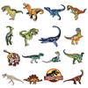 Parche de Tela Bordado con Logo de Computadora Yuanda, Parche de Dinosaurio de Dibujos Animados, Parche de Tela Bordado, Accesorios de Ropa DIY, Accesorios para Zapatos y Sombreros, Parche de Tela