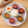 Cortador de galletas con forma de pera amarilla, cortador de galletas con forma de piña, para hacer galletas de mermelada de frutas, un juego de dos cortadores de galletas separados para hornear en casa