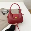 Bolsa Feminina Transfronteiriça 2025 Nova Bolsa de Palha Portátil Bolsa de Ombro Feminina Simples Bolsa Transversal com Corrente Bolsa Pequena com Textura