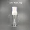 Venda por atacado espuma bomba garrafa 100ml transparente limpeza Mousse espuma garrafa pet250ml espuma desinfetante para as mãos garrafa de plástico