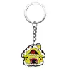Navidad Transfronteriza Dibujos Animados Lindo PVC Suave Llavero Colgante Bolso Colgante Joyería Colgante Accesorios Mayoreo