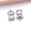 Accesorios de Joyería de Acero Inoxidable Elefante Mariposa Osito Colgante Transfronterizo Hecho a Mano DIY Pulsera Collar Pendientes Colgante Pequeño