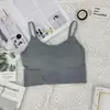 Fábrica de Origem 646# Top Tomara-que-caia Canelado Sem Costura com Bojo Costas Bonitas Camiseta Regata Lingerie Tomara-que-caia Roupa Íntima para Dormir Esportes