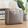Saco de armazenamento de tecido Oxford para edredom, roupas, grande capacidade, sacola para embalar e organizar miudezas, bolsa grande leve, bolsa para mudança