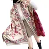 Novo cachecol de outono e inverno estilo coreano, de cashmere sintético, dupla face com cadeado de coração, versátil para ambientes com ar condicionado, xale quente, aquecedor de pescoço para estudantes