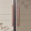 Nuevo Manillar de Puerta Tallado de Placa de Aluminio Antigua Estilo Chino, Manillar de Puerta de Hotel de Lujo de Gama Alta, Manillar de Aleación de Aluminio