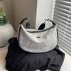 Bolsos Elegantes de Color Sólido de Moda de Este Año 2026 Nueva Moda Femenina Bolso de Hombro Cruzado Estilo Coreano Bolso Trendy Tipo Dumpling