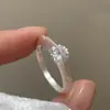 Anillo Planetario Giratorio de Zirconia Diseño para Mujer Nicho Moda de Gama Alta Personalidad Anillo para el Dedo Elegante Nueva Artesanía