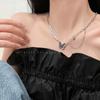 Collar de Cadena para Clavícula Estilo Chica Caliente Dulce y Fresco Tendencia Coreana para Mujeres, Collar de Diseño de Lujo Ligero de Alta Gama, Accesorios al por Mayor para Chica Caliente de Deseo Puro
