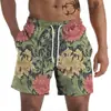 2026 Transfronterizos Verano Playa Casual Cómodos Impresión Digital 3D Sueltos Rectos Pantalones Cortos de Playa para Hombre Fábrica