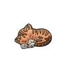 Encantos de Gato Lindo de Dibujos Animados para Zapatos de Agujeros Goma Suave de PVC Zapatos de Playa Hebilla de Zapato Desmontable DIY Hebilla de Zapato de Gatito