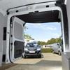 Tela Oxford Gruesa Impermeable Parasol para Puerta Trasera para RV Transporte RV Cobertura de Granero RV Cubierta para Lluvia Parasol
