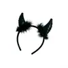 Cuernos de Peluche de Diablo para Niños de Halloween, Diademas, Accesorios para el Cabello, Decoraciones para Fiestas de Halloween, Disfraces Festivos