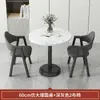 Mesa de Centro, Sala de Estar, Uso Doméstico, Conjunto de Mesa e Cadeiras para Negociação, Mesa Redonda Pequena Simples para Varanda, Mesa de Recepção para Lazer