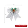 Decoraciones de Ventana con Lazos Navideños, Decoraciones de Lazos, Adornos Colgantes para Paredes de Salón de Clases, Decoraciones para Árbol de Navidad, Decoraciones Colgantes