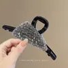 Nuevo clip de tiburón 2026 para otoño e invierno, pinza para el cabello de gran tamaño de alta gama para mujeres con cabello abundante, con diseño de lazo