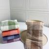 Pano de Lavar Louça, Velo Coral Não Oleoso, Espessado, Absorvente, Macio, Não Solta Fiapos, Pano de Cozinha Xadrez, Conjunto de Cinco