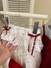 Conjunto de Otoño para Niñas Estilo Coreano Moderno Versátil Pantalones Largos 2025 Nuevo Bebé Suelto Casual Pierna Ancha Recto Pantalones Florales
