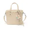 Bolso de mano dulce y versátil con patrón de rombos, bolso tipo cubo moderno de estilo coreano, versátil para ir al trabajo, bolso cruzado tipo cubo de alta gama