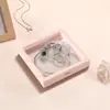 Stock listo Caja de suspensión de película de PE al por mayor Caja de joyería Caja de almacenamiento para collares, pulseras y anillos Caja de joyería transparente